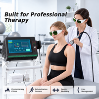Appareil de physiothérapie laser haute puissance 30W-60W 635nm 810nm 915nm/980nm 1064nm, laser thérapeutique de classe IV pour la récupération sportive