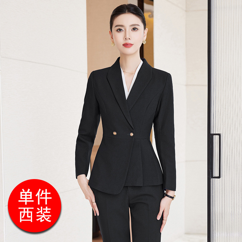 black suit