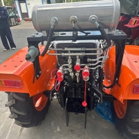 Tracteur agricole à faible puissance 30hp50hp, tracteur de jardin à profil bas équipé d'une blocage de différentiel