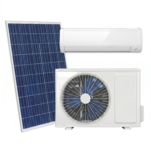 Aire Acondicionado Solar de 9000 BTU, Híbrido Frío/Calor, Montaje en Pared, Tipo Split, Entrada de Doble Potencia 9000, Híbrido Inteligente AC/DC - Product Image 3