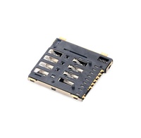 Conector de Tarjeta SIM MUP 6P, Lector de Tarjeta Micro SIM para Medidor Inteligente, POS, GPS, Soporte de Tarjeta SIM, PCB, Gran Venta en India, Turquía, Tailandia, Vietnam
