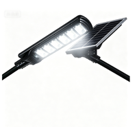 Lampadaire solaire intégré, LED haute luminosité, allumage/extinction automatique du crépuscule à l'aube, étanche IP65, pour usage commercial et résidentiel