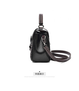 Vintage Top-handle Leather Shoulder Bag <b>Small</b> Crossbody <b>Handbags</b> - Product Image 5