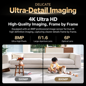 Caméra intelligente Mijia 4 4K 8MP avec zoom optique 10x-20x, caméra de sécurité WiFi, vision nocturne, stockage sur le cloud, vente en gros MJSXJ27CM - Product Image 4