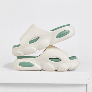 Sandalias Blancas de EVA para Exteriores con Suela de Boca de Pescado, Zapatos Casuales de Verano con Plataforma - Product Image 1