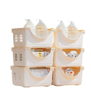Cesta de Almacenamiento Tianlong, Organizador de Juguetes Rectangular de Plástico, Ecológico, Caja de Almacenamiento de Aperitivos para Jardín de Infancia, Contenedores Pequeños para Habitación Infantil - Product Image 2