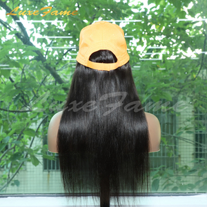 Extensiones de Cabello <span class=keywords><strong>con</strong></span> Cierre de Encaje HD y Gorro para Peluca, Peluca Frontal de Ondas Profundas, Pelucas <span class=keywords><strong>con</strong></span> Gorro de Cabello Humano - Product Image 5