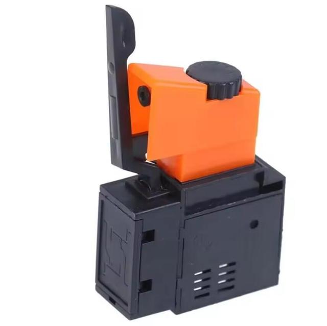 AC 220V/6A Speed Control Electric Drill Trigger Switch Lock On Power Hand Drill Speed Switch Practical Power Tool