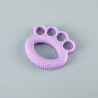 Entrenador de Fuerza Portátil de Silicona con Forma de Pata de Oso, Ejercitador de Dedos para Entrenamiento de Antebrazo y Muñeca, Fitness