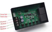 Contrôleur de vitesse de moteur CC PWM 60A avec écran LCD intelligent numérique, réglable de 0 à 100 %, minuterie, réversible, télécommande, 12V 24V 36V 48V