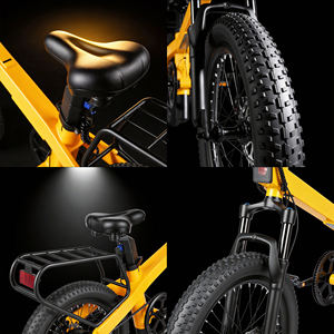 Zumiबाइक तह कार्बन स्टील फ्रेम वसा टायर इलेक्ट्रिक सिटी और वयस्कों के लिए सड़क बाइक 20 इंच eeeus गोदाम स्टॉक - Product Image 6