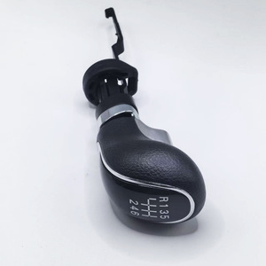 Palanca de cambios de cuero negro para Buick Excelle XTGT Vauxhall Opel Astra Insignia 2009-2014 - Product Image 2