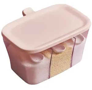 Zarif ve yüksek kaliteli plastik mutfak malzemeleri baharat kutuları depolama rafları saklama kutuları plastik enjeksiyon kalıpları