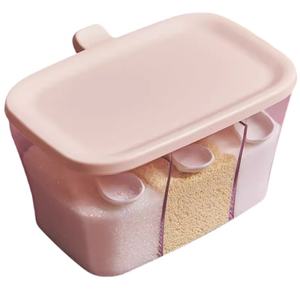 อุปกรณ์ครัวพลาสติกที่สวยงามและมีคุณภาพสูงกล่องปรุงรสชั้นเก็บกล่องเก็บแม่พิมพ์ฉีดพลาสติก - Product Image 1