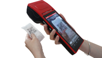 Terminal Punto de Venta Portátil GOODCOM con Android 14, Escáner de Códigos QR, 4G, NFC, Bluetooth, WiFi, USB, Impresora Térmica Resistente
