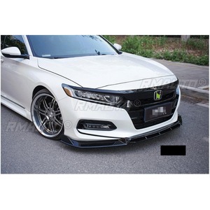 Difusor de Parachoques Delantero para Auto, Spoiler Negro Brillante, Pieza de Modificación para Honda Accord 10ma Generación 18-21, Protector de Parachoques, Kit de Carrocería - Product Image 4