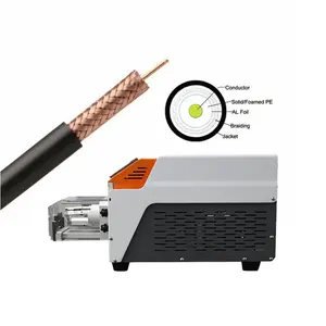 ZJ Coaxial Fiber Optic CableLaser Blindage Gaine Pour Semi-Électrique Automatique Coaxial Dénudeur Câble Fil Machine À Dénuder