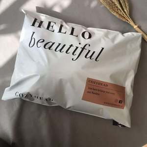 Sacs d'expédition en polyéthylène autocollants personnalisés avec impression couleur, sacs d'expédition postaux noirs, sacs d'expédition en polyéthylène roses - Product Image 6