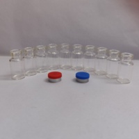 Flacons en verre pour injection pharmaceutique transparents ambrés de 2 ml