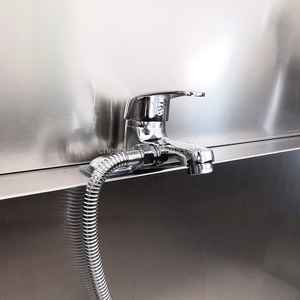Station <span class=keywords><strong>de</strong></span> lavage pour animaux <span class=keywords><strong>de</strong></span> compagnie en acier inoxydable EUR PET à bon <span class=keywords><strong>prix</strong></span> avec souffleur intégré, <span class=keywords><strong>porte</strong></span> mobile, baignoire <span class=keywords><strong>de</strong></span> toilettage pour animaux <span class=keywords><strong>de</strong></span> compagnie - Product Image 5