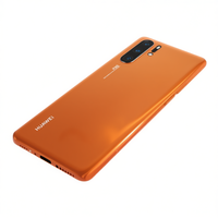 Coque arrière de remplacement pour P30 Pro, orange ambre, en PC, antichoc, pour téléphone portable