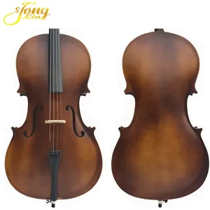 批发廉价优质胶合板 4/4 大提琴与弓箱