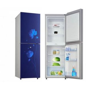 225L High Quality R134a Fashion Glass Door Defrost Fridge With Key and Lock Fridge Glass Door - Product Image 4