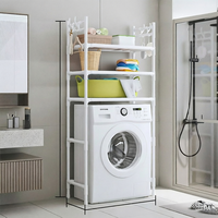 Machine à laver domestique grande capacité avec étagère de rangement multicouche simple à énergie cinétique multiple