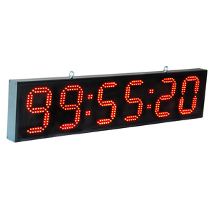 CHEETIE <span class=keywords><strong>Reloj</strong></span> Cronómetro LED <span class=keywords><strong>de</strong></span> Doble Pantalla <span class=keywords><strong>de</strong></span> 6 Pulgadas para Carreras, Eventos Deportivos, Maratón, Resistente al Agua, con Función <span class=keywords><strong>de</strong></span> Cuenta Regresiva/Ascendente - Product Image 5