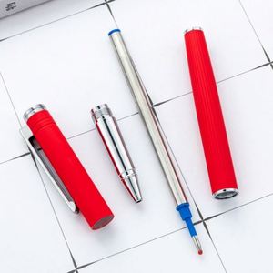 Wholesale 1.0Mm Custom Logo Spray-Coated Ballpoint Metal Signing With Snap-Cap Meeting & Advertising Gift <b>Pens</b> - Product Image 4