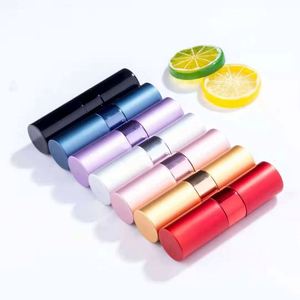 New Design Empty Luxury Aluminum Packaging <b>Bottle</b> Rotating Spray Atomizer Glass <b>Perfume</b> <b>Bottle</b> - Product Image 4