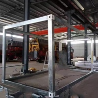 Structure de conteneur préfabriqué standard en acier de 10 pieds et 20 pieds, antirouille, respirante Zaoye pour restaurant/dortoir