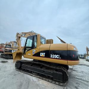 Excavatrice sur chenilles hydraulique d'occasion Caterpillar 320CL 20T d'origine japonaise, moteur CAT3066 et pompe à injection directe - Product Image 2