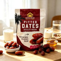 Dattes Deglet Noor Premium Dénoyautées 28oz Sachet Doypack LDPE Refermable Naturelles Non Sucrées Séchées Imprimées Offset Non-OGM