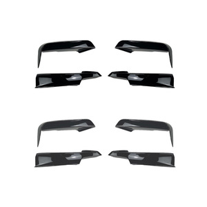 Bmw Front Canard <b>Corner</b> <b>Protector</b> Carbon Fiber Texture Abs Adhesive Fit 3 Series F30 F31 M Pack 2013 2019 - Product Image 2