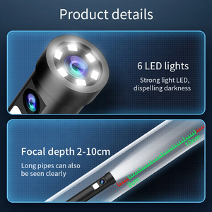 AN113 USB OTG 1080P Endoscope Flexible Serpent Vidéoscope Caméra D'inspection Vidéo Automobile Endoscope Pour iOS Android Smart Phone - Product Image 4