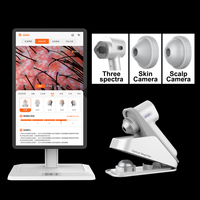 Máquina de Análisis de Piel 3D con Wifi, Modelo Nuevo, Escáner Facial, Analizador de Cuero Cabelludo, Dispositivo para el Tratamiento del Crecimiento del Cabello