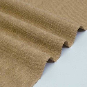 Penjualan Panas Kain Twill Campuran Ramie Katun 250gsm 135cm, Tebal dan Tahan Lama, 90% Ramie 10% Katun, Kain Tenun untuk Jas, Kemeja, Gaun - Product Image 3