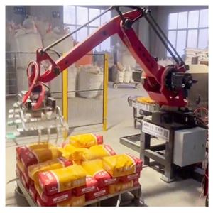 Robot de palettisation et d'emballage BORUNTE, portée de bras de 2400 mm, capacité de charge de 80 kg, entraînement servo-électrique, moteur à engrenages PLC - Product Image 5