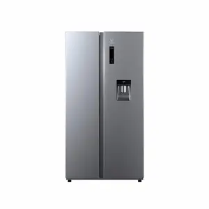 566 л литровый французский дверной холодильник с водяным диспенсером, Регулируемая частота, контроль температуры, воздушное охлаждение, без мороза