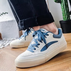 Zapatillas de Skateboarding y Caminar para Hombre, Diseño Clásico Personalizado de Marca, con Cordones y Diseño de Caña Baja - Product Image 5