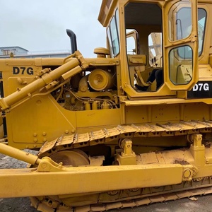Bulldozer Caterpillar D7G de Japón para Minería, Preparación de Sitios, Construcción de Carreteras, Nivelación de Terrenos, Demolición de Canteras y Trabajos de Apoyo - Product Image 1