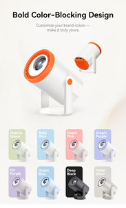 Projecteur intelligent Turn 1 à ultra courte focale, compatible 4K, Wi-Fi sans fil, multifonctionnel, pour la maison et le cinéma en plein air - Product Image 2