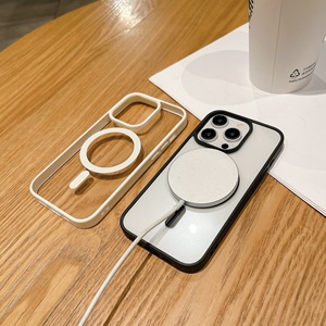 Funda magnética para teléfono compatible con cargador inalámbrico híbrido transparente a prueba de golpes Cove para iPhone E 16 Pro 17 Air Pro Max - Product Image 2