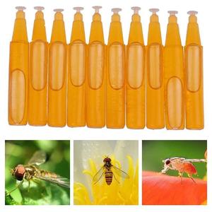 Fruit Fly Attractant Liquid Lure 100 Pcs Disposable Trap For Orchards Pest Control - Product Image 1