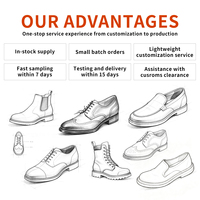 Fabricant de chaussures en cuir Goodyear Welted OEM ODM, Chaussures Derby en cuir véritable, cuir grainé, cuir de cheval, bout rond