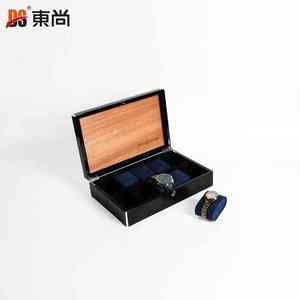 Boîtes de rangement rectangulaires biodégradables personnalisées de luxe avec logo, présentoirs de mode, fournisseur direct du fabricant, boîte à montres en bois spéciale - Product Image 3