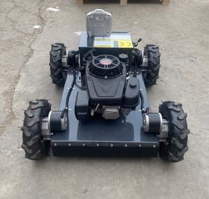 Cortadora de Césped a <span class=keywords><strong>Gasolina</strong></span> China de Alta Calidad, Industrial, Barata, de 4 Tiempos, Autopropulsada, 7.5/9HP, Todoterreno, con Control Remoto - Product Image 3
