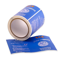 Impression d'étiquettes de produits personnalisées, autocollants en rouleau autocollants avec logo OEM pour l'emballage