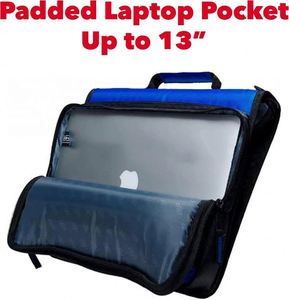 Free Sample BSCI Professional Business Zipper <b>Binder</b> 3 Inch D-<b>Ring</b> 3 <b>Ring</b> <b>Binder</b> 700 Sheet Capacity-Multiple Pockets - Product Image 3